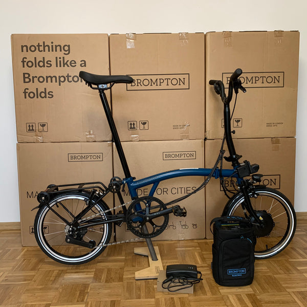 Brompton Electric Black Edition C Line E M4R Sklepowe Demo