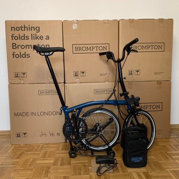 Brompton Electric Black Edition C Line E M4R Sklepowe Demo