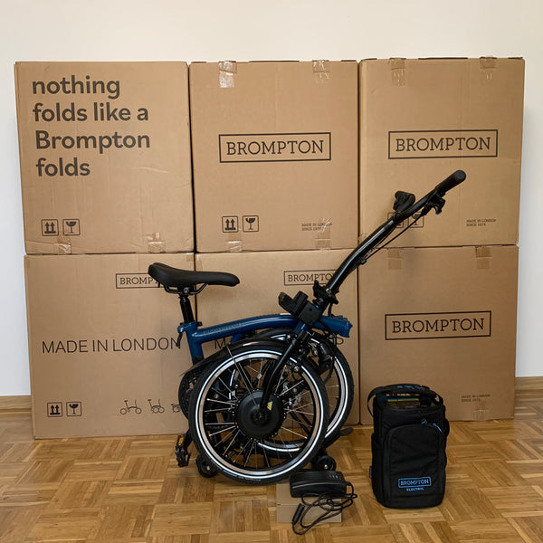 Brompton Electric Black Edition C Line E M4R Sklepowe Demo