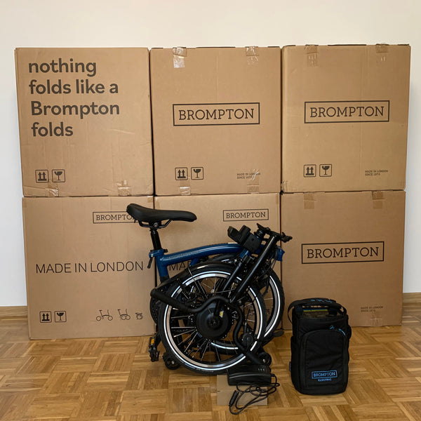 Brompton Electric Black Edition C Line E M4R Sklepowe Demo