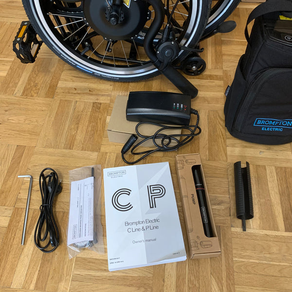 Brompton Electric Black Edition C Line E M4R Sklepowe Demo