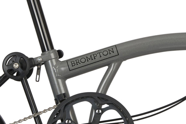Brompton P Line S4L Storm Gray Metallic