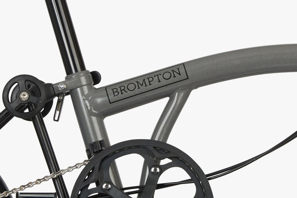 Brompton P Line M4L Storm Gray Metallic