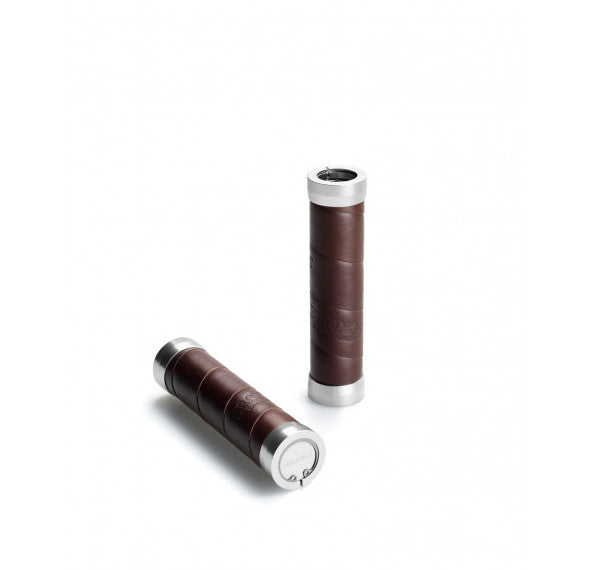 Chwyty Slender Leather Grips Brown 130/130