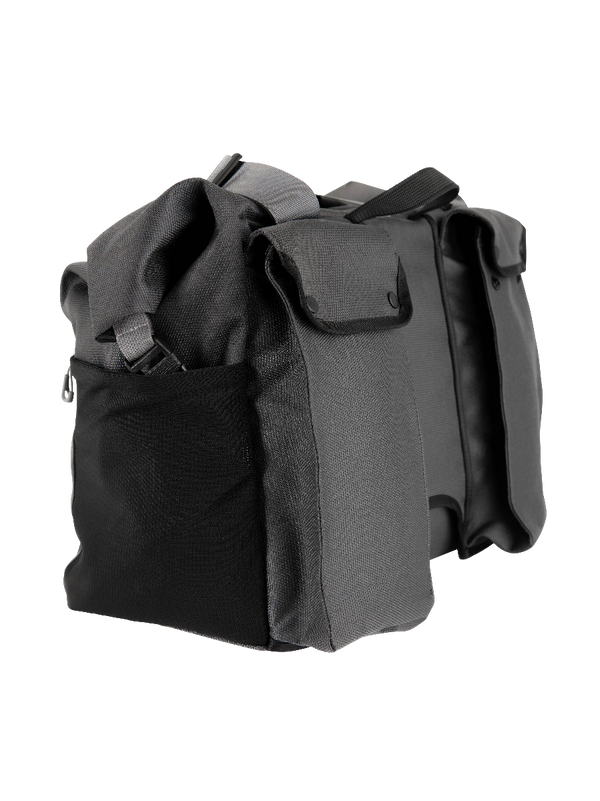 Brompton Torba Borough Roll Top Bag Large in Dark Grey